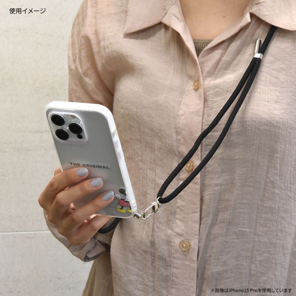 ミッキーマウス IIIIfit Loop iPhone 15 / 14 / 13 対応 ケース DNG-177MK
