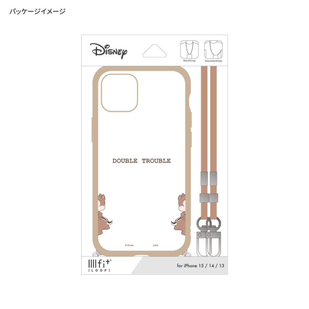 チップ＆デール IIIIfit Loop iPhone 15 / 14 / 13 対応 ケース DNG-177CD