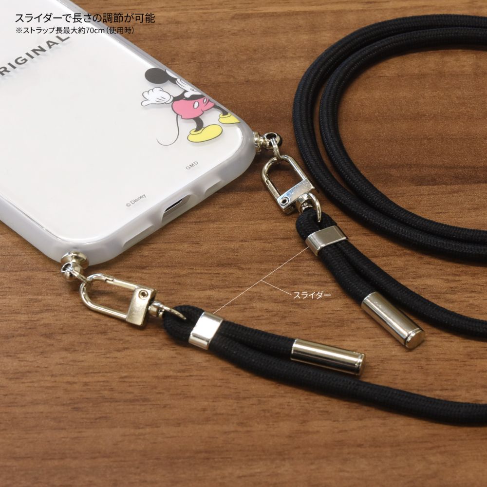 ミッキーマウス IIIIfit Loop iPhone 15 Pro 対応 ケース DNG-178MK