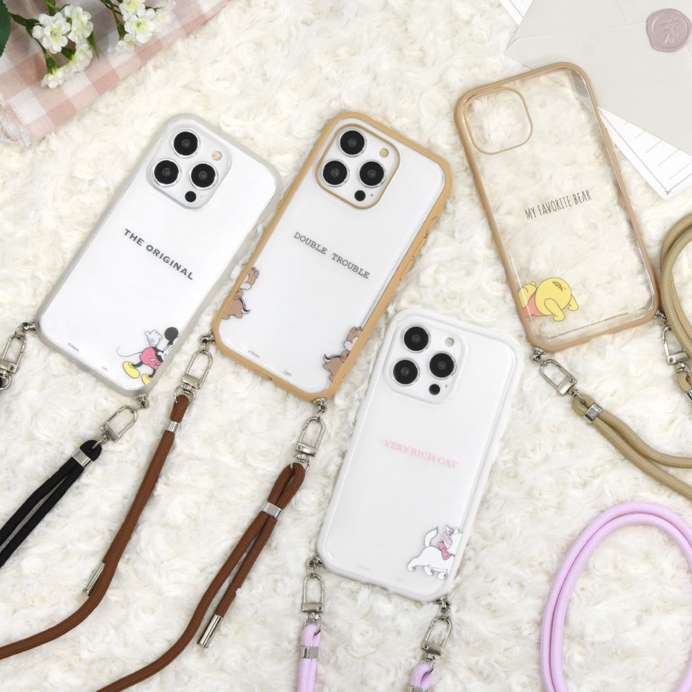 チップ＆デール IIIIfit Loop iPhone 15 Pro 対応 ケース DNG-178CD