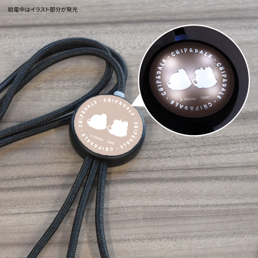 チップ＆デール フラッシュマルチ充電ケーブル DNG-180CD