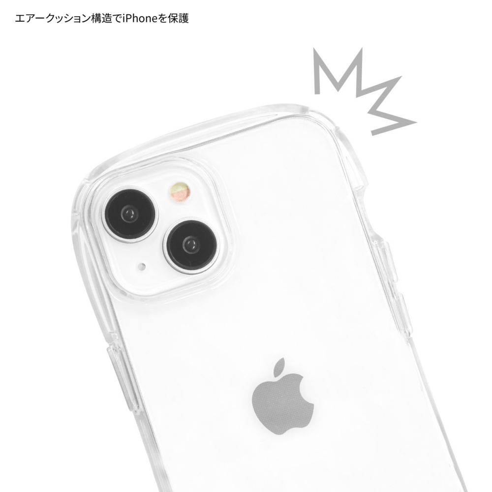 ミッキーマウス iPhone 15 / 14 / 13 対応 クリスタルクリアケース DNG-182MK