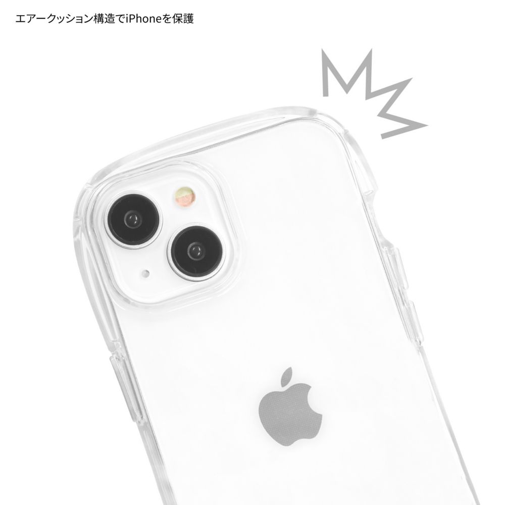 スティッチ iPhone 15 / 14 / 13 対応 クリスタルクリアケース DNG-182ST