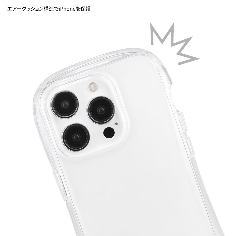 くまのプーさん iPhone 15 Pro 対応 クリスタルクリアケース DNG-183PO
