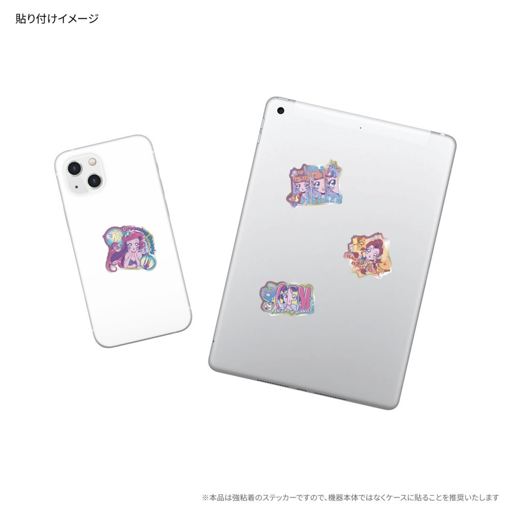 アリエル シンデレラ ベル 白雪姫 プリンセス モバイルステッカー DNG-190PR