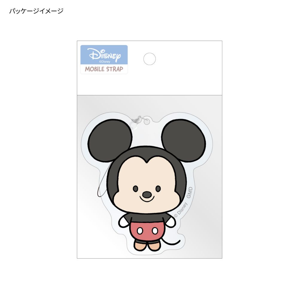 ミッキーマウス モバイルアクリルストラップ Lサイズ DNG-192MK