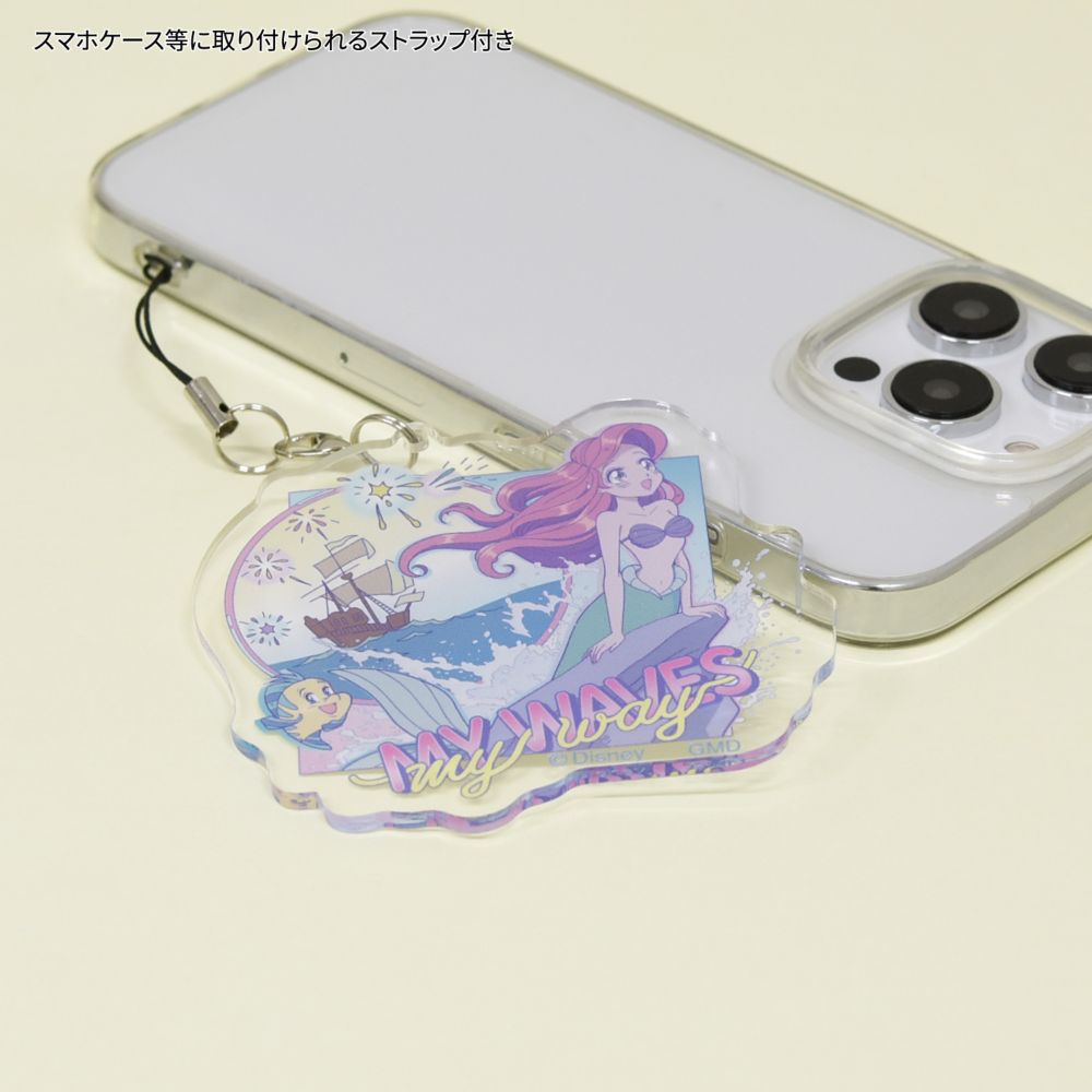 アリエル モバイルアクリルストラップ Lサイズ DNG-193AR