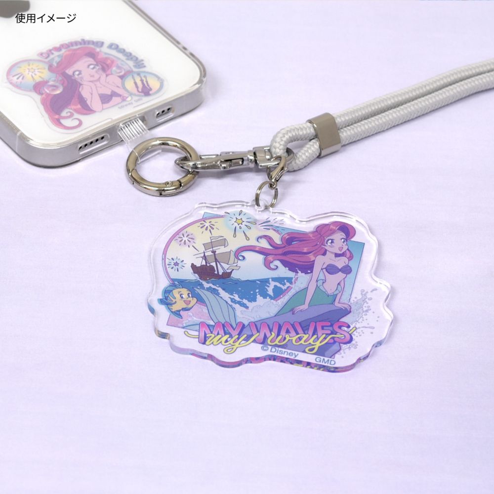 アリエル モバイルアクリルストラップ Lサイズ DNG-193AR