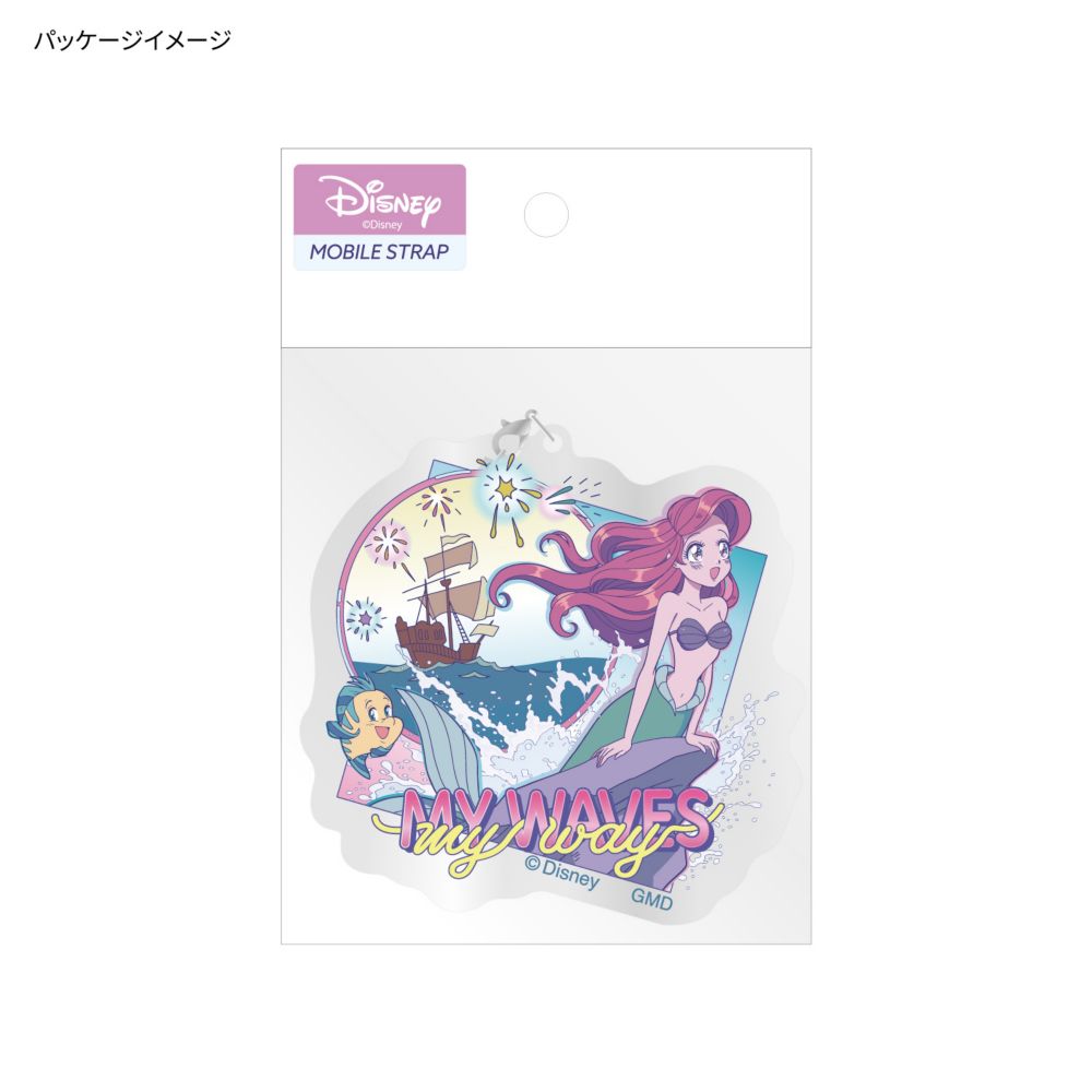 アリエル モバイルアクリルストラップ Lサイズ DNG-193AR