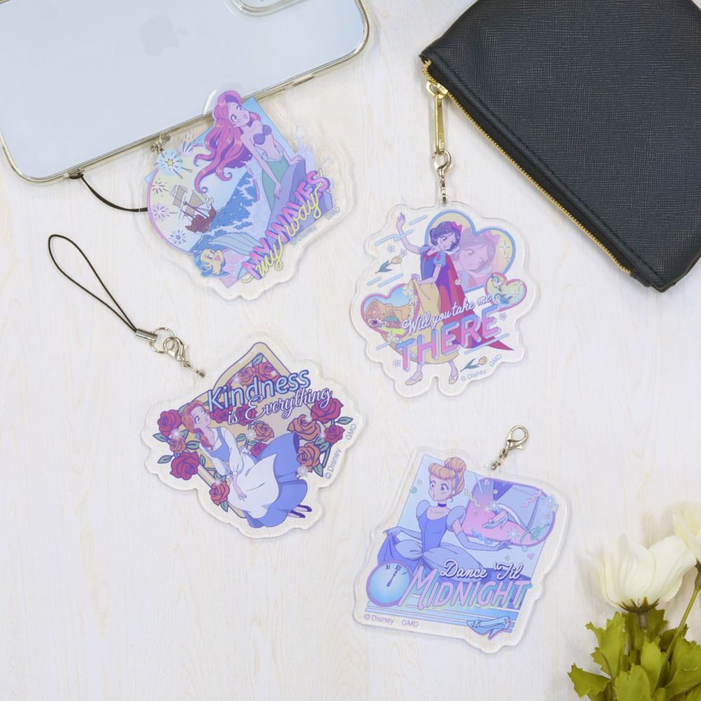 シンデレラ モバイルアクリルストラップ Lサイズ DNG-193CN