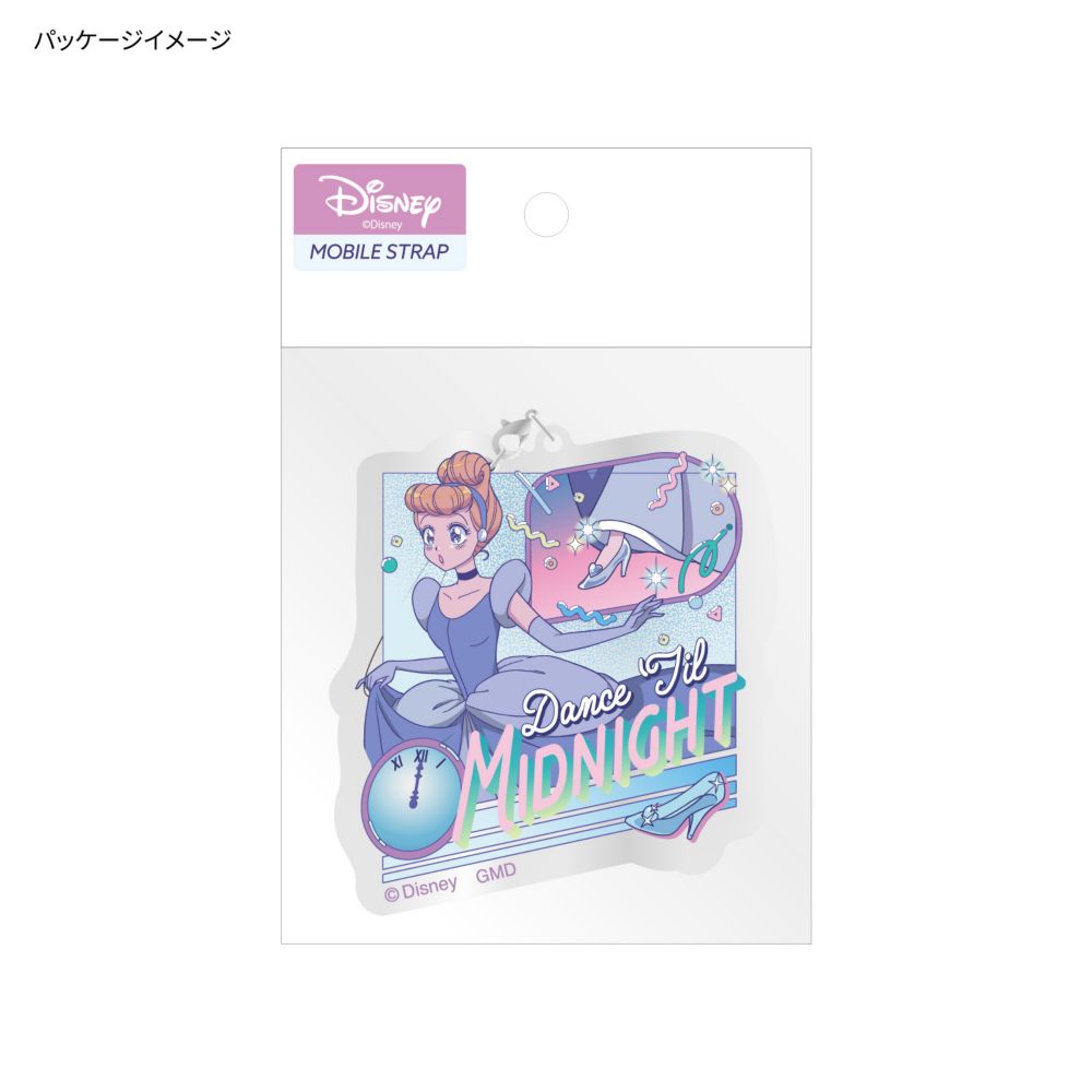 シンデレラ モバイルアクリルストラップ Lサイズ DNG-193CN