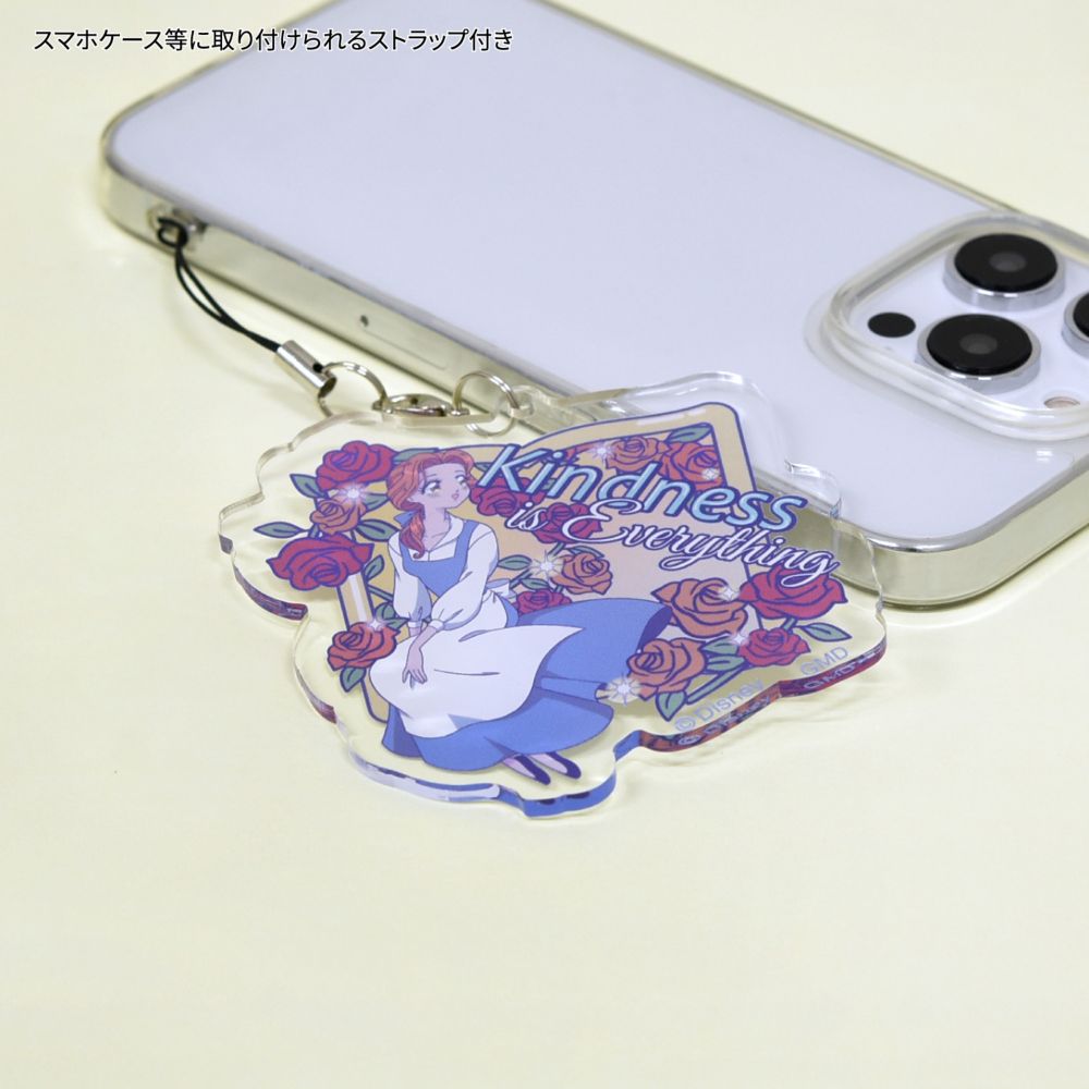 ベル モバイルアクリルストラップ Lサイズ DNG-193BL