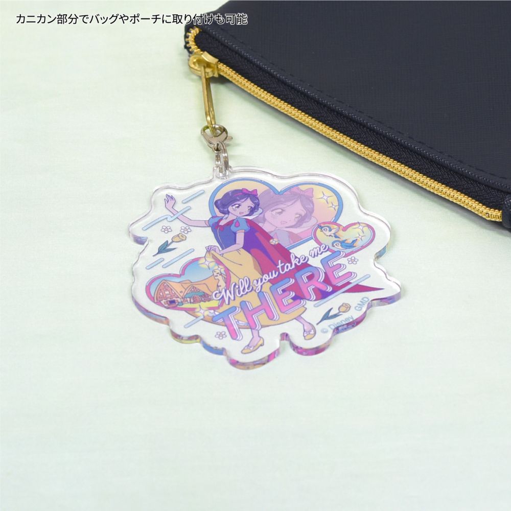 白雪姫 モバイルアクリルストラップ Lサイズ DNG-193SW