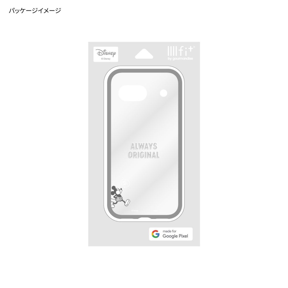 ミッキーマウス IIIIfit Clear(イーフィット クリア) Google Pixel 8a 対応 ケース DNG-196MK