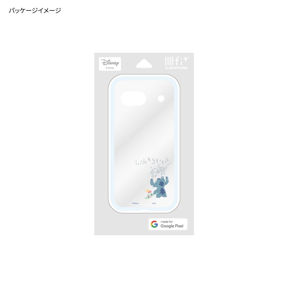 スティッチ IIIIfit Clear(イーフィット クリア) Google Pixel 8a 対応 ケース DNG-196ST