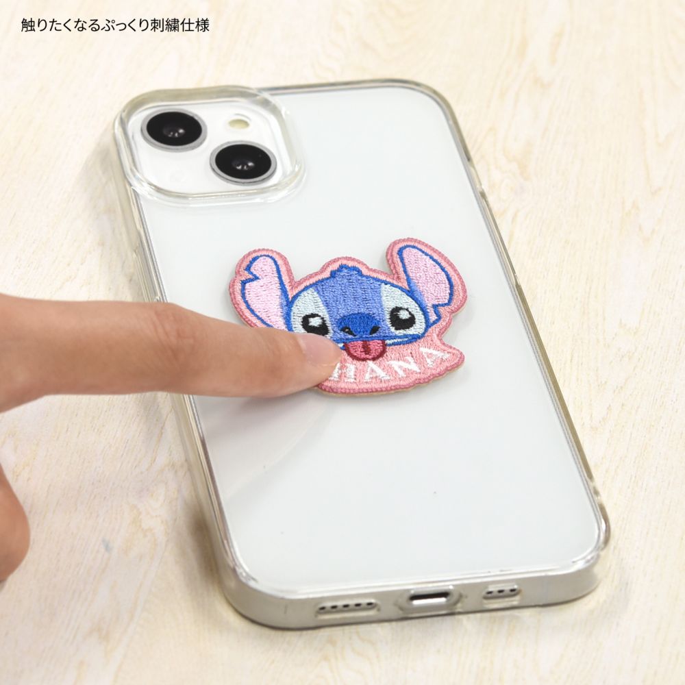 スティッチ 刺繍モバイルステッカー DNG-199ST