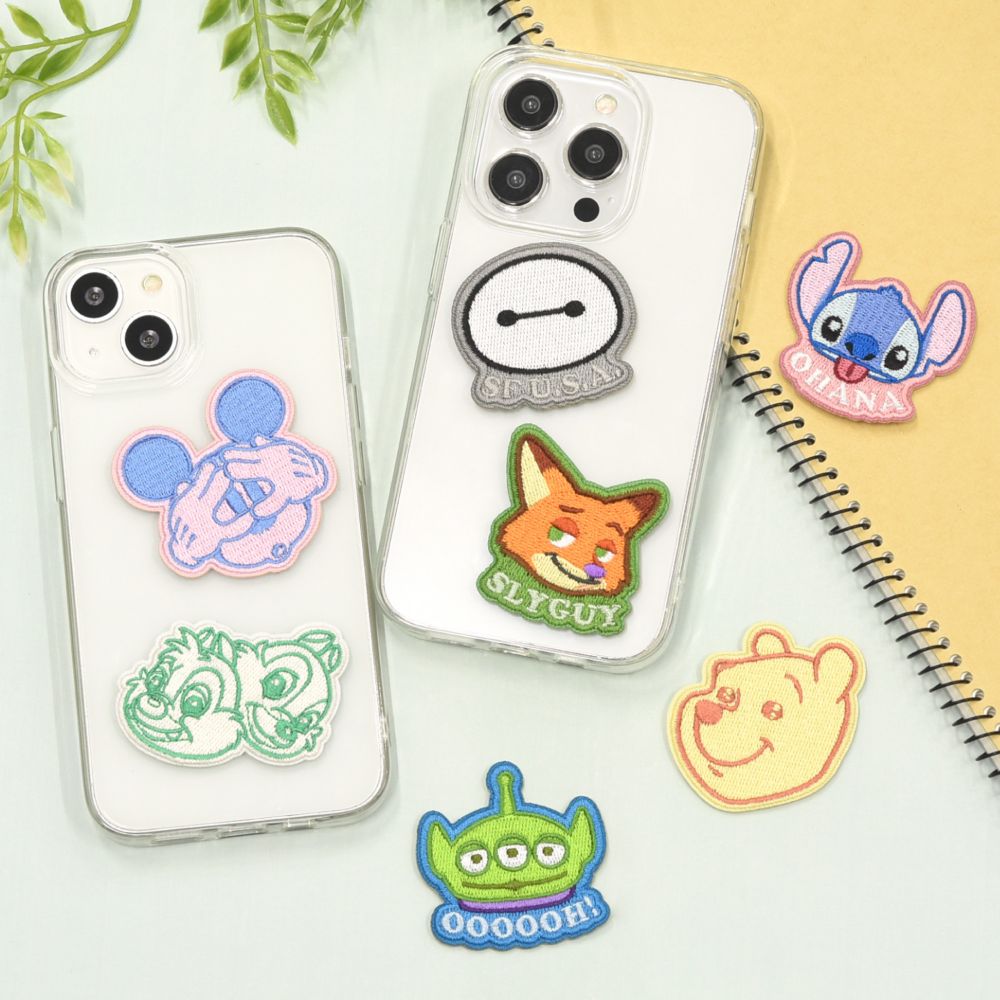 スティッチ 刺繍モバイルステッカー DNG-199ST