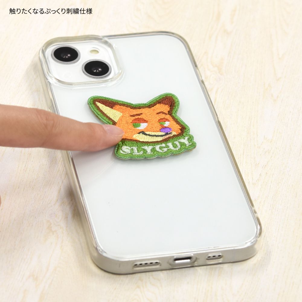 ニック・ワイルド 刺繍モバイルステッカー DNG-199NC
