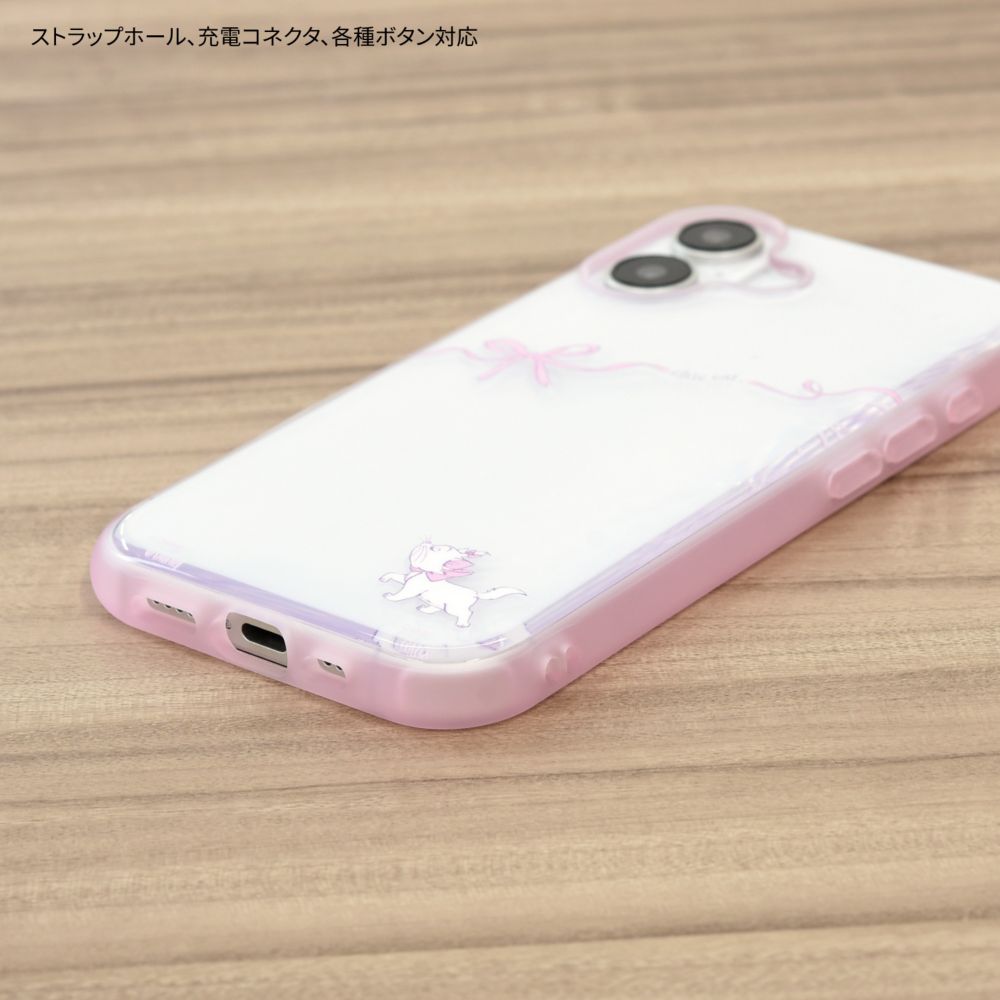 マリー IIIIfit Clear iPhone16 対応 ケース DNG-201MR