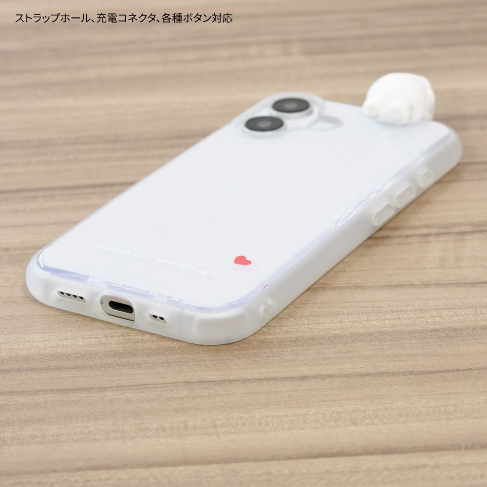 ベイマックス  フレーム IIIIfit Clear iPhone16 対応 ケース DNG-203BX