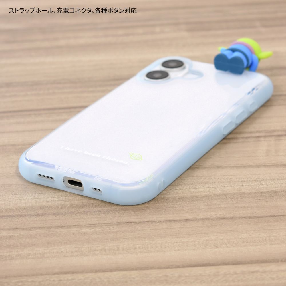 エイリアン  フレーム IIIIfit Clear iPhone16 対応 ケース DNG-203AL