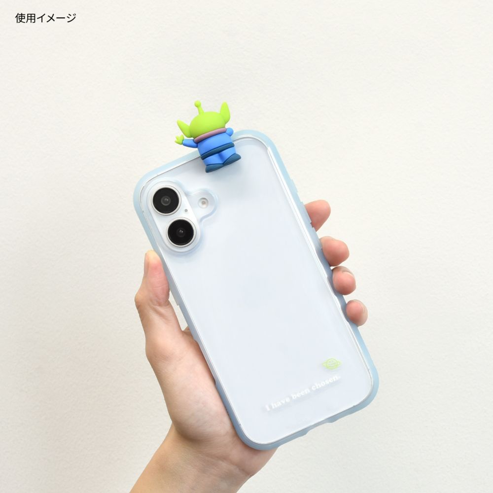 エイリアン  フレーム IIIIfit Clear iPhone16 対応 ケース DNG-203AL