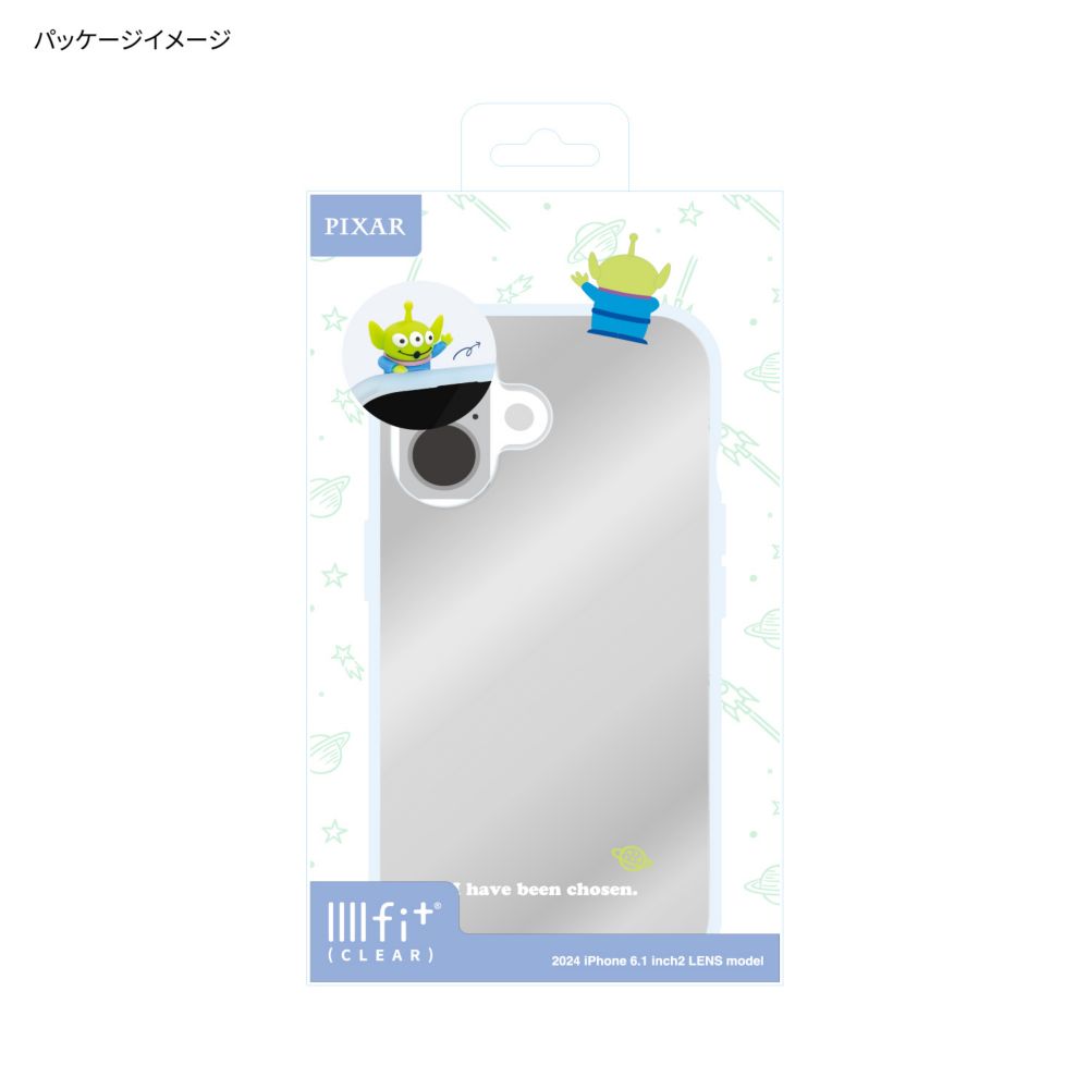 エイリアン  フレーム IIIIfit Clear iPhone16 対応 ケース DNG-203AL