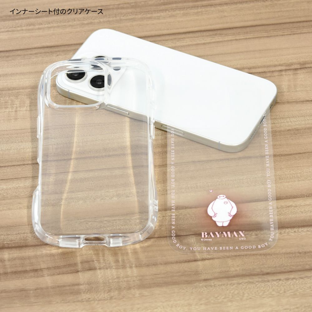 ベイマックス iPhone16 Pro 対応 クリスタルクリアケース DNG-209BX