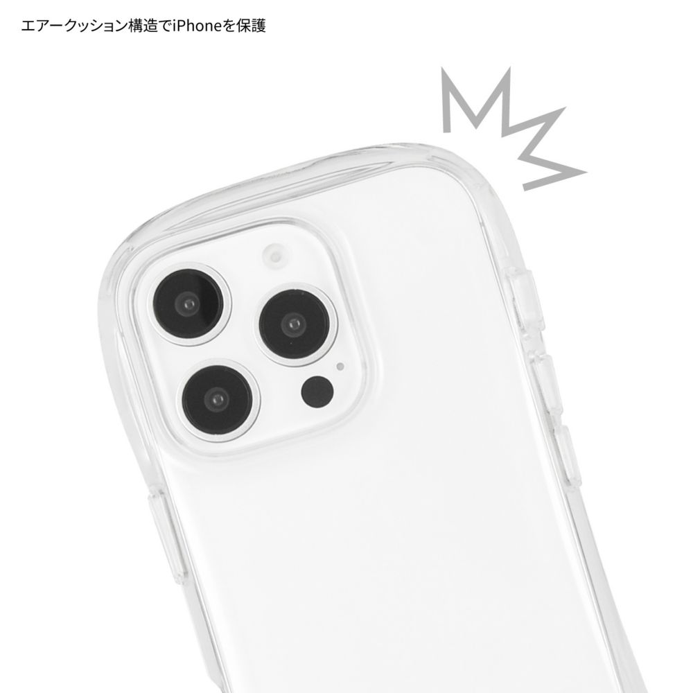 ベイマックス iPhone16 Pro 対応 クリスタルクリアケース DNG-209BX