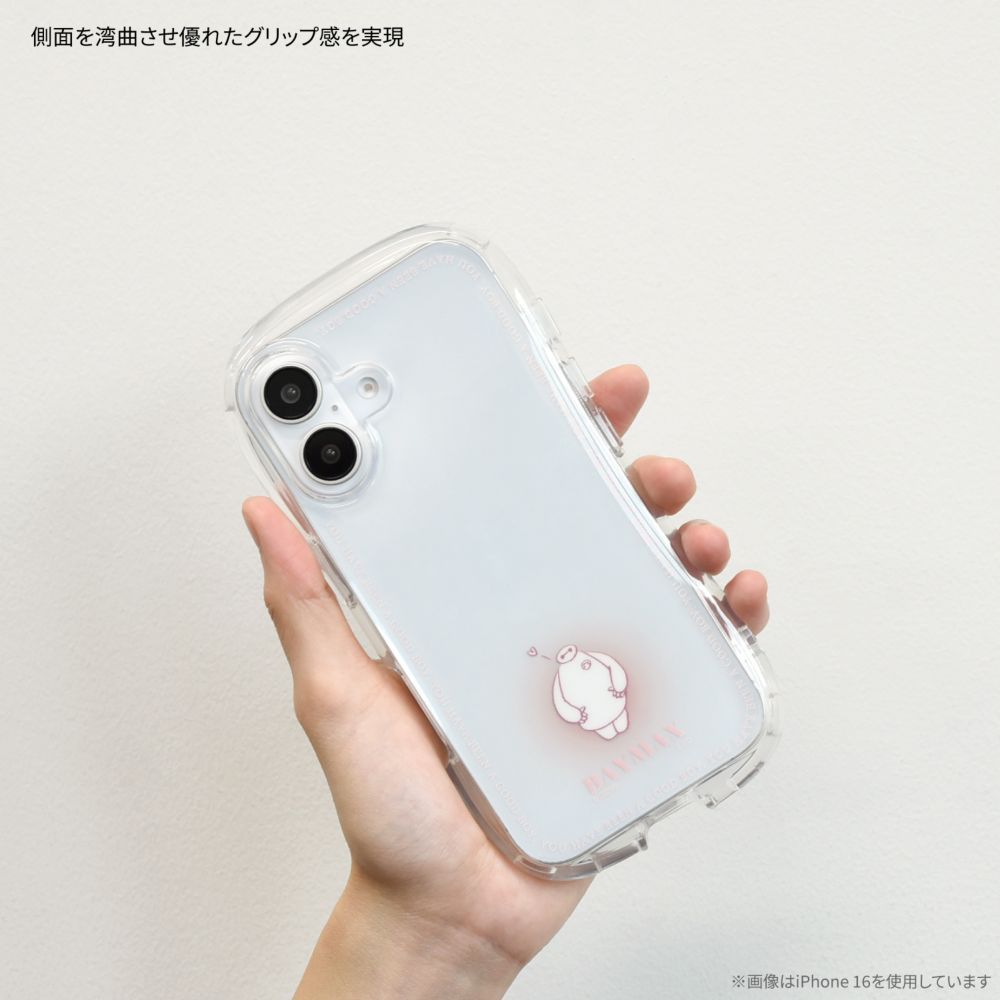 ベイマックス iPhone16 Pro 対応 クリスタルクリアケース DNG-209BX