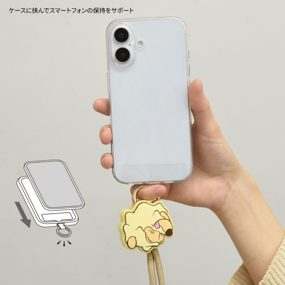 くまのプーさん マルチリングプラス マスコットストラップ DNG-212PO