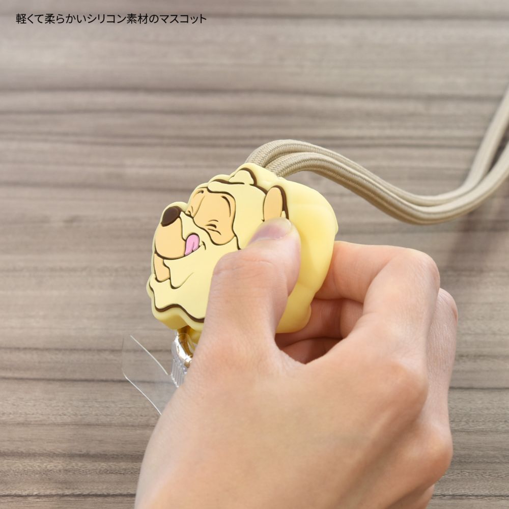 くまのプーさん マルチリングプラス マスコットストラップ DNG-212PO