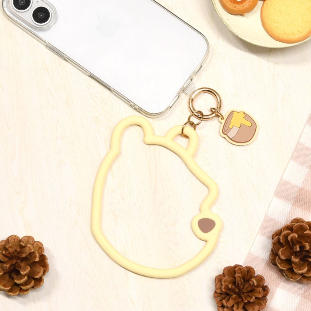 くまのプーさん マルチリングプラス シリコンブレスレット DNG-175PO