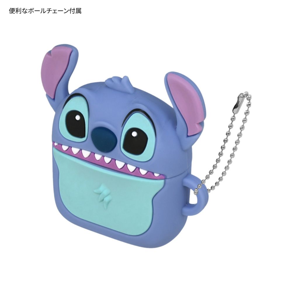 スティッチ AirPods 4 対応 シリコンケース DNG-242ST