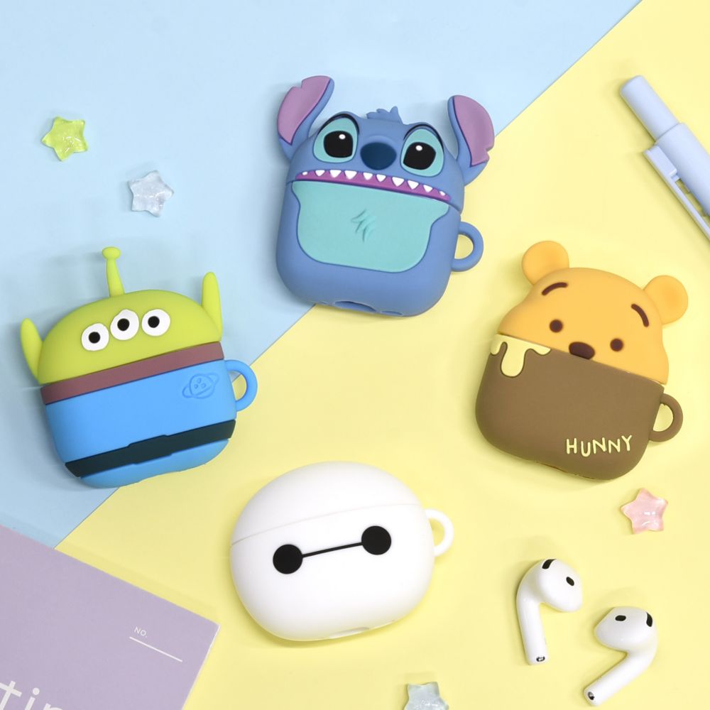 スティッチ AirPods 4 対応 シリコンケース DNG-242ST