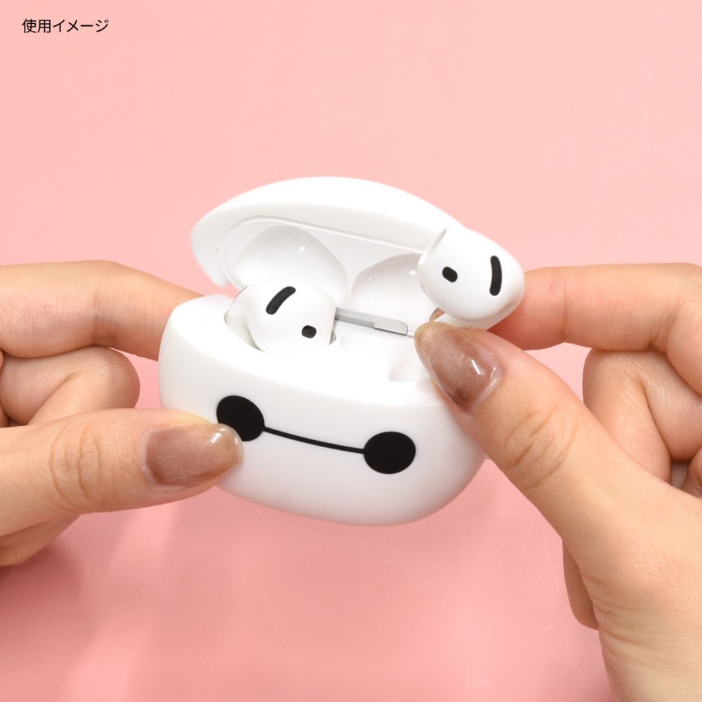 ベイマックス AirPods 4 対応 シリコンケース DNG-242BX