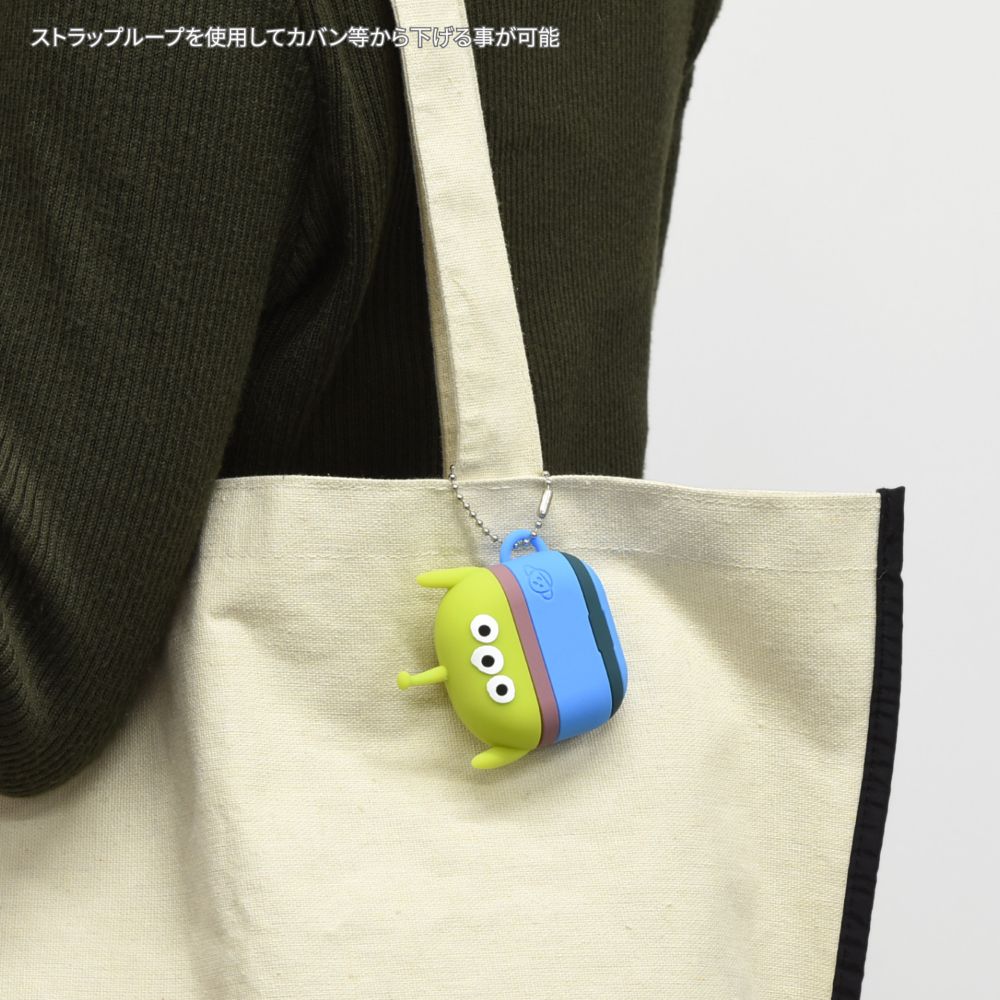エイリアン AirPods 4 対応 シリコンケース DNG-242AL