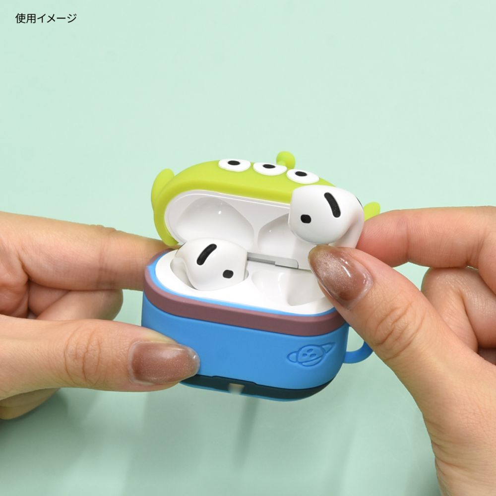 エイリアン AirPods 4 対応 シリコンケース DNG-242AL