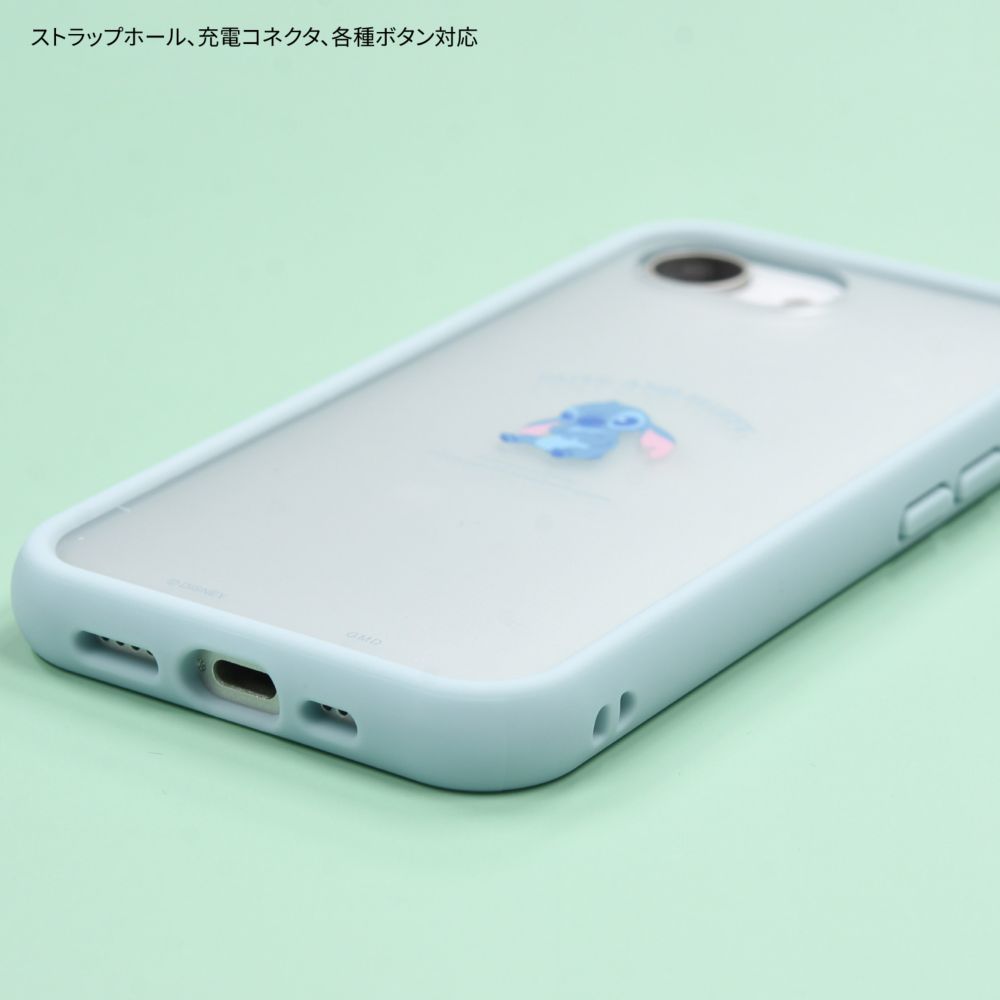 スティッチ IIIIfit プランプフレーム iPhone 16e 対応 ケース DNG-247ST