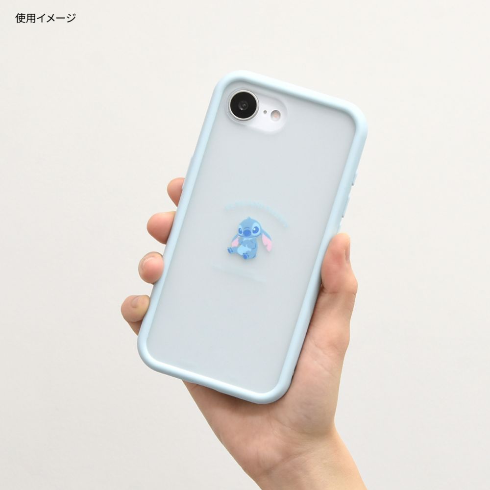 スティッチ IIIIfit プランプフレーム iPhone 16e 対応 ケース DNG-247ST