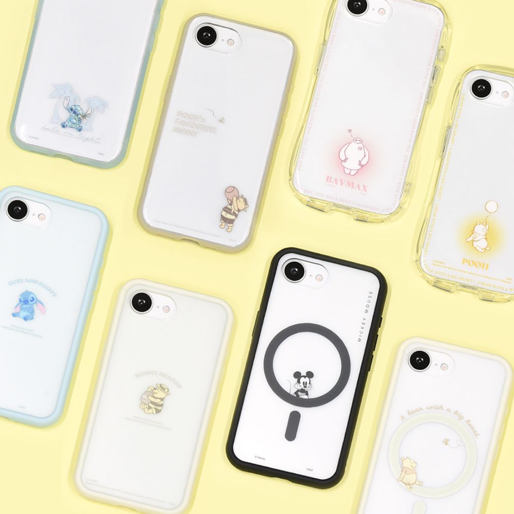 スティッチ IIIIfit プランプフレーム iPhone 16e 対応 ケース DNG-247ST