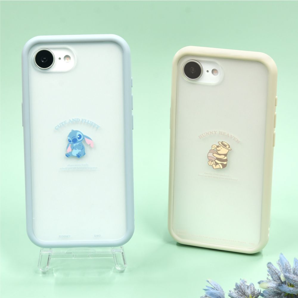 くまのプーさん IIIIfit プランプフレーム iPhone 16e 対応 ケース DNG-247PO