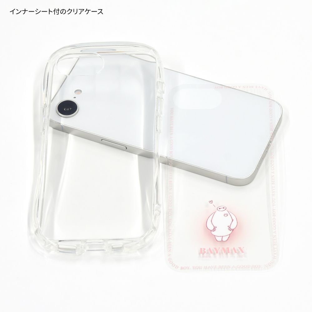 ベイマックス iPhone16e 対応 クリスタルクリアケース DNG-249BX