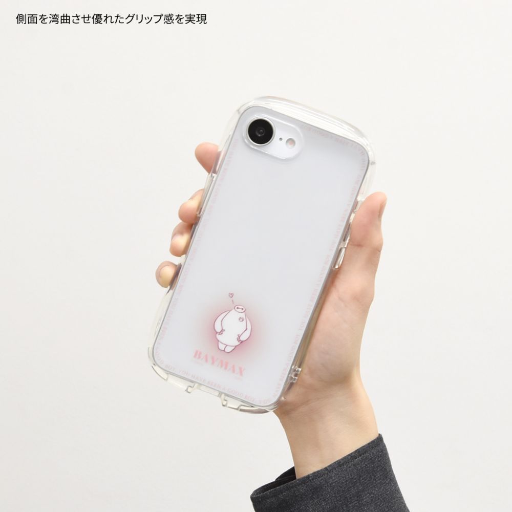 ベイマックス iPhone16e 対応 クリスタルクリアケース DNG-249BX