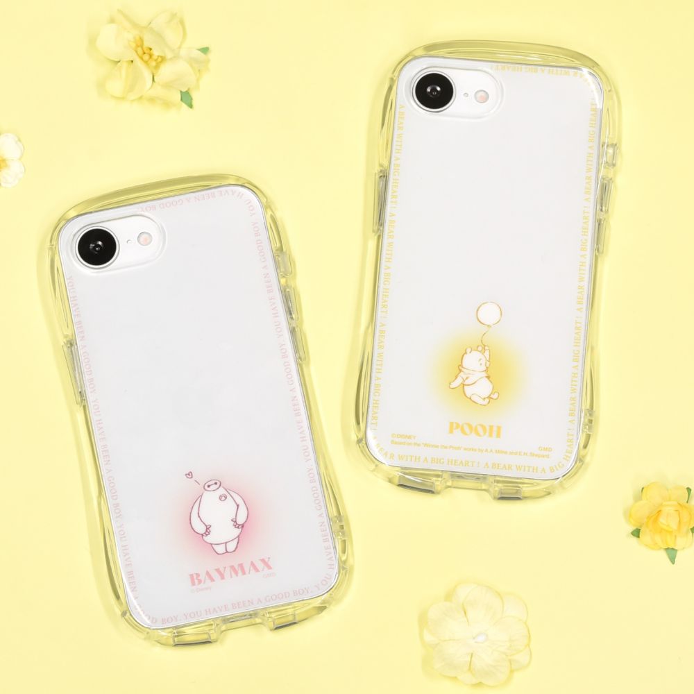 ベイマックス iPhone16e 対応 クリスタルクリアケース DNG-249BX