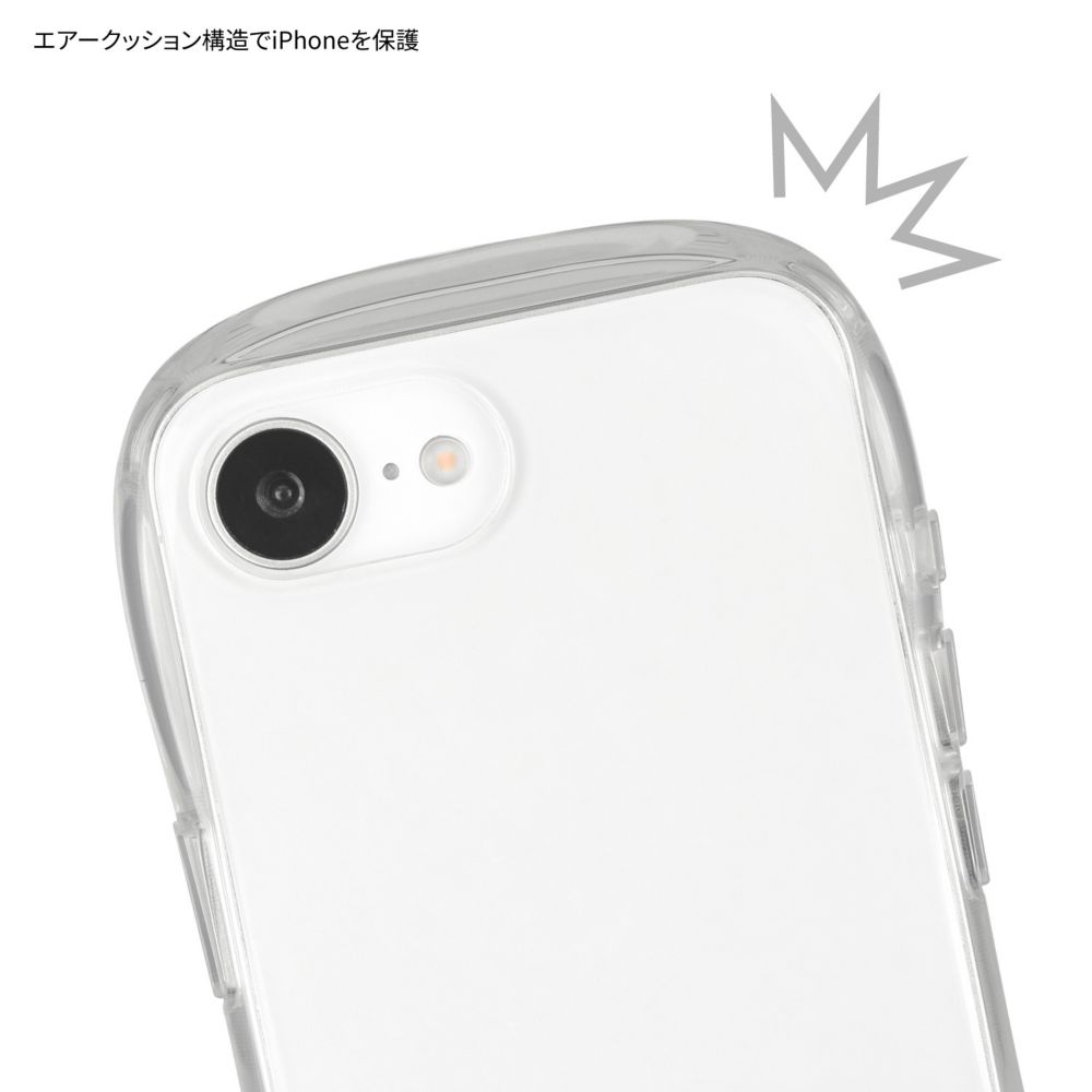 くまのプーさん iPhone16e 対応 クリスタルクリアケース DNG-249PO