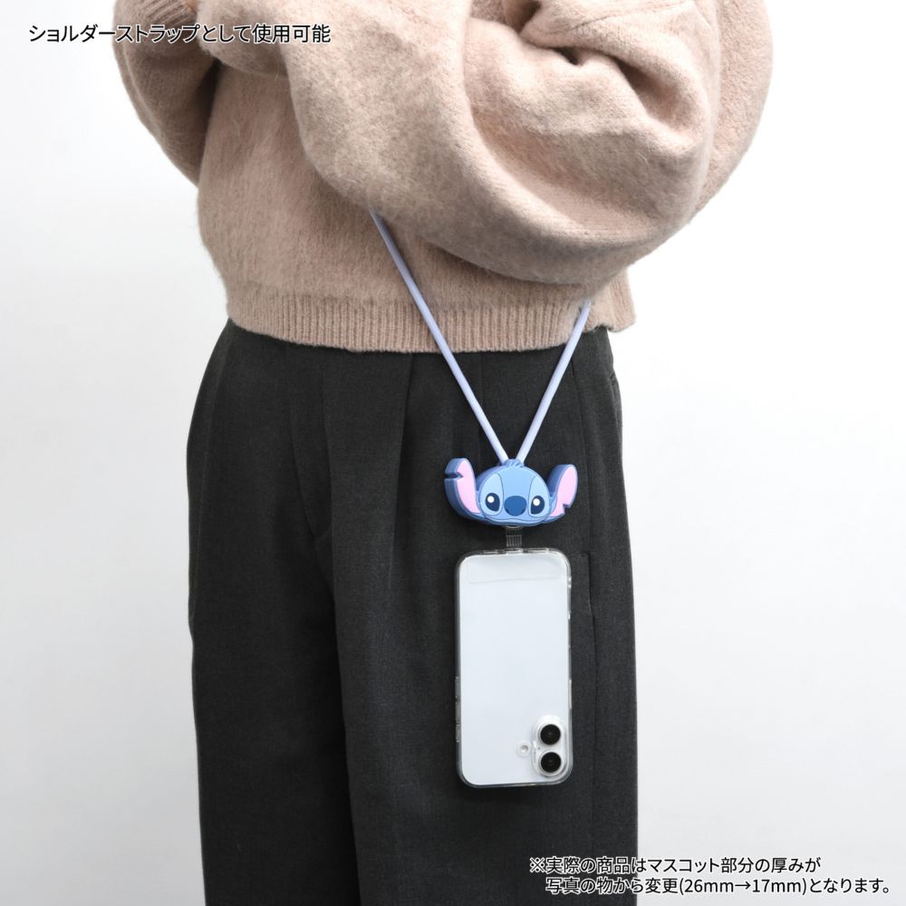 スティッチ マルチリングプラス マスコットストラップ DNG-212ST