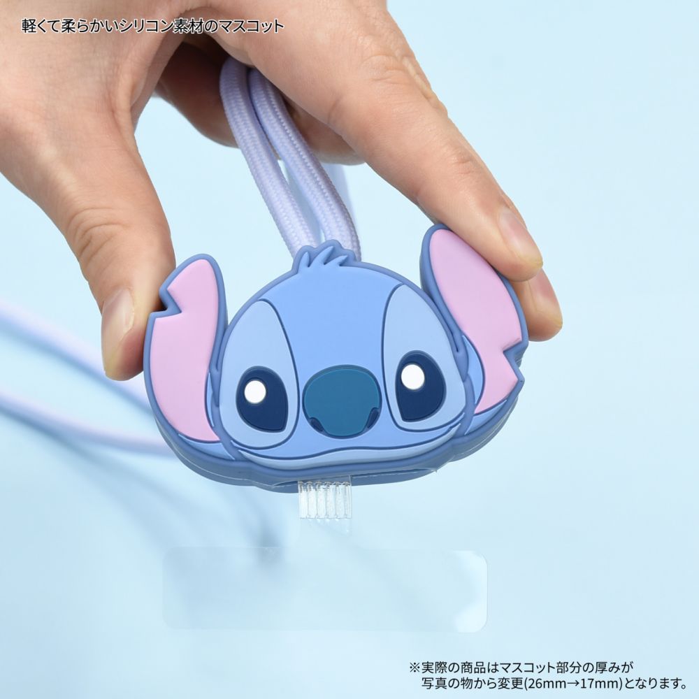 スティッチ マルチリングプラス マスコットストラップ DNG-212ST