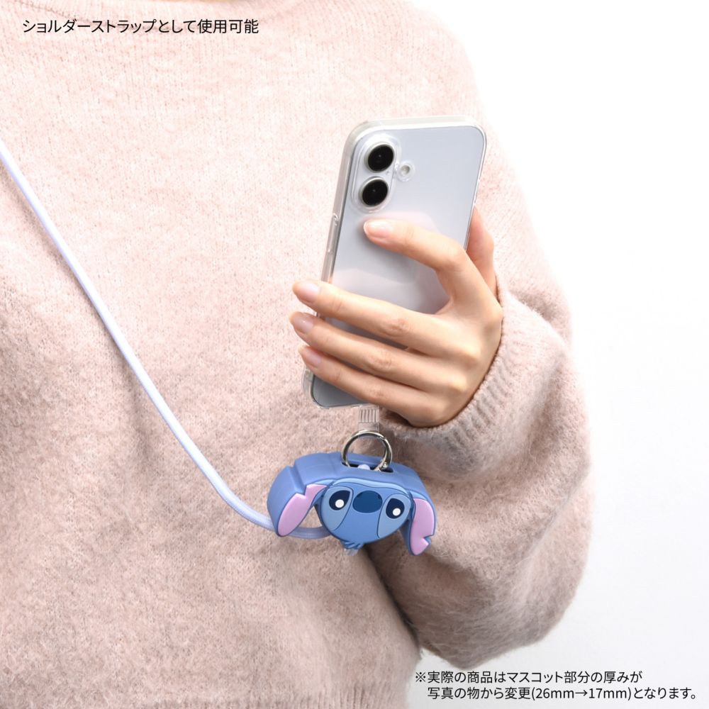 スティッチ マルチリングプラス マスコットストラップ DNG-212ST