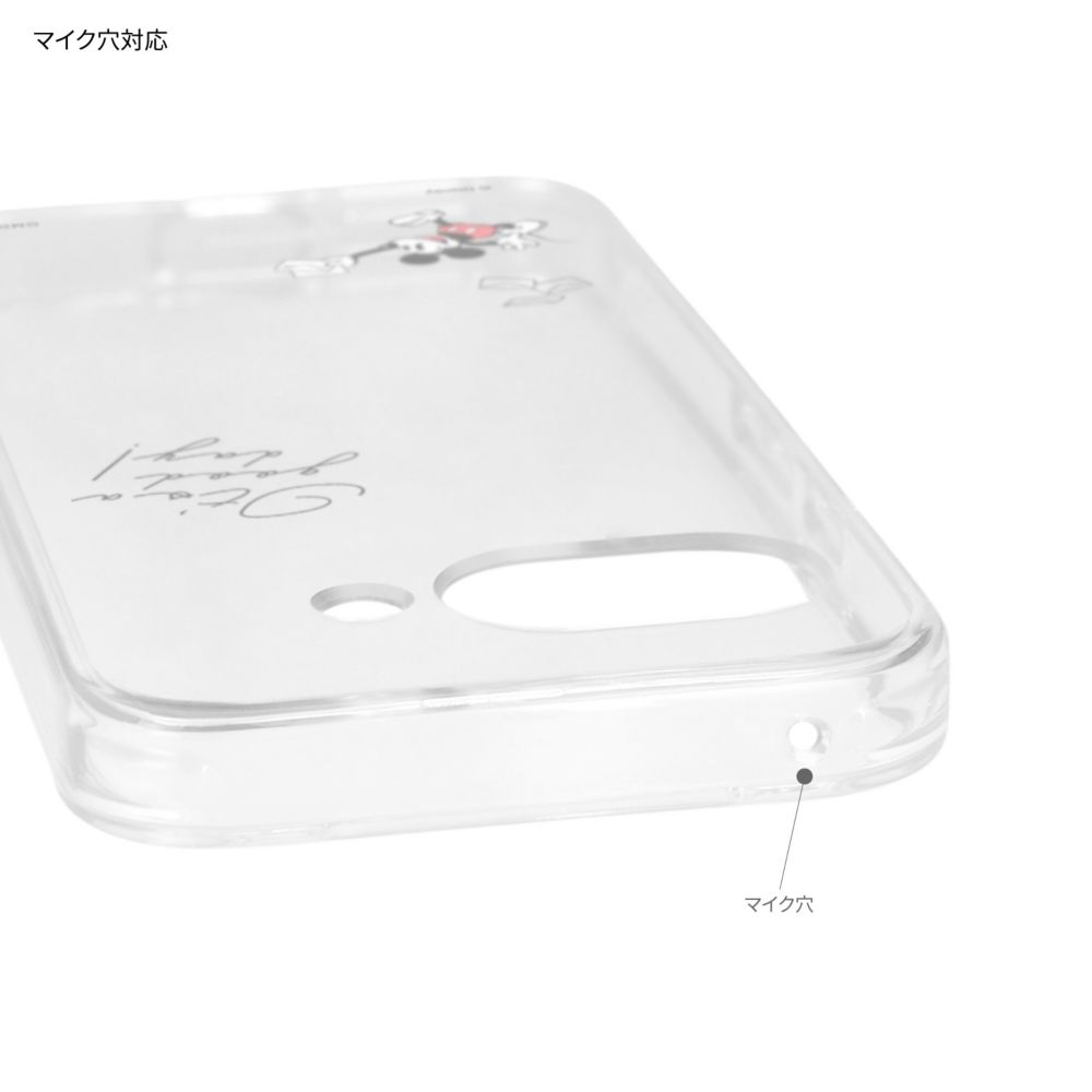 ミッキーマウス Google Pixel 9a 対応 クリアケース DNG-263MK